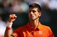 Novak Djokovic pictured at the 2015 French Open
